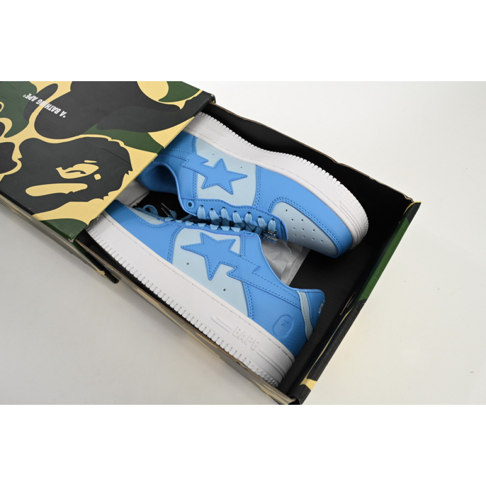 BP A Bathing Ape Bape Sta Low All Sky Blue