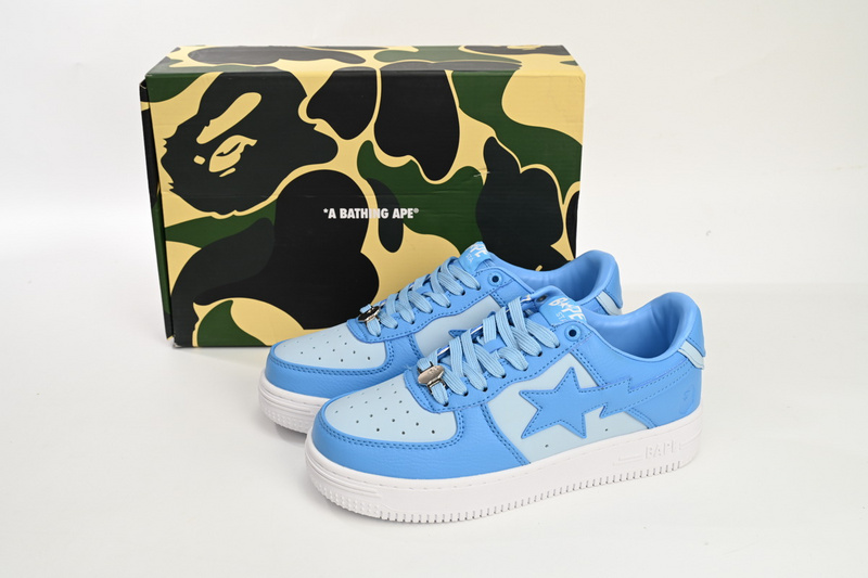 BP A Bathing Ape Bape Sta Low All Sky Blue