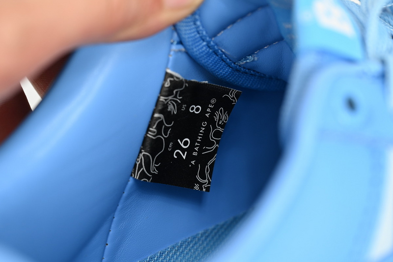 BP A Bathing Ape Bape Sta Low All Sky Blue
