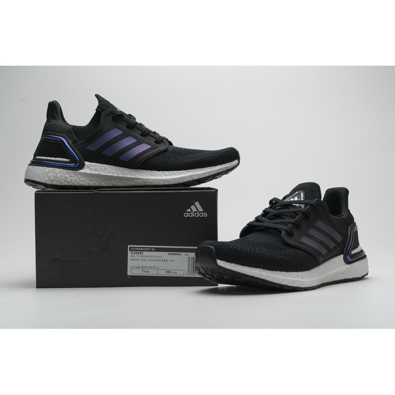 Adidas Ultra BOOST 20 CONSORTIUM Blue Violet Metallic Real Boost
