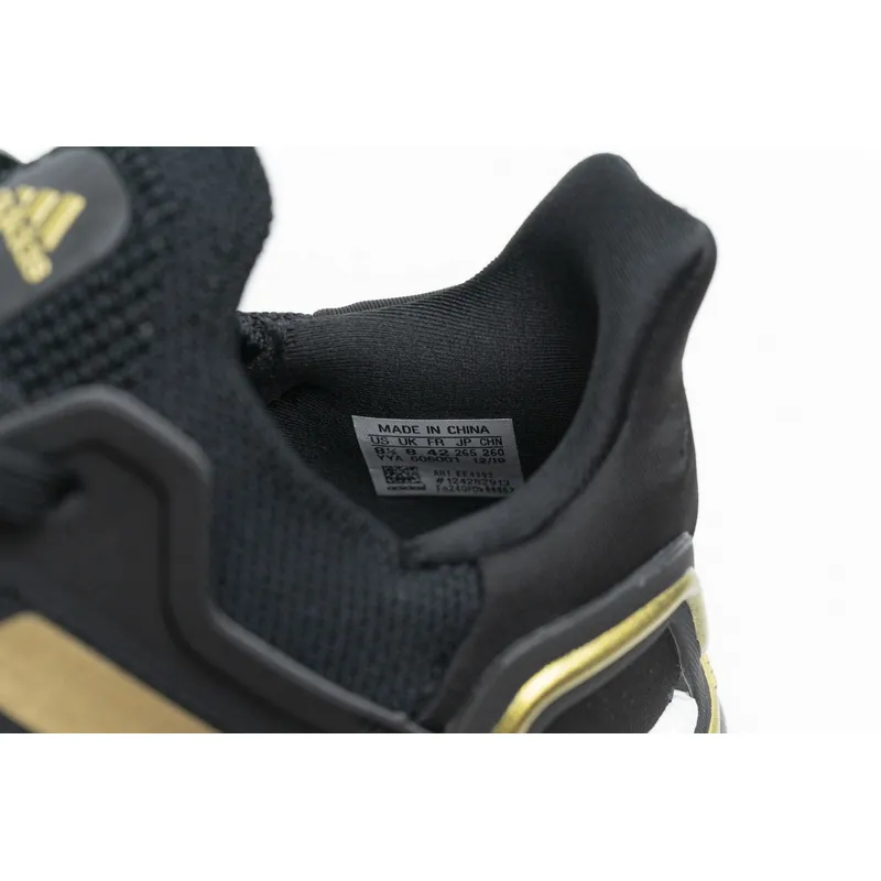 Adidas Ultra BOOST 20 CONSORTIUM Black Gold Metallic Real Boost