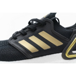 Adidas Ultra BOOST 20 CONSORTIUM Black Gold Metallic Real Boost