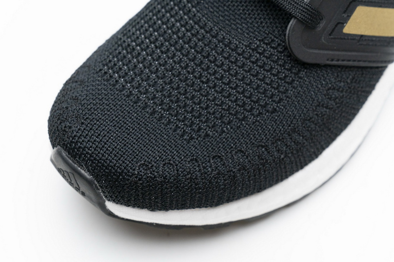 Adidas Ultra BOOST 20 CONSORTIUM Black Gold Metallic Real Boost