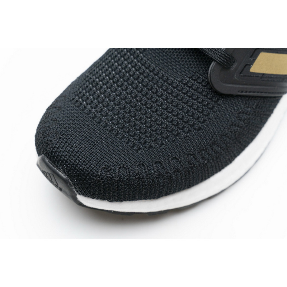 Adidas Ultra BOOST 20 CONSORTIUM Black Gold Metallic Real Boost
