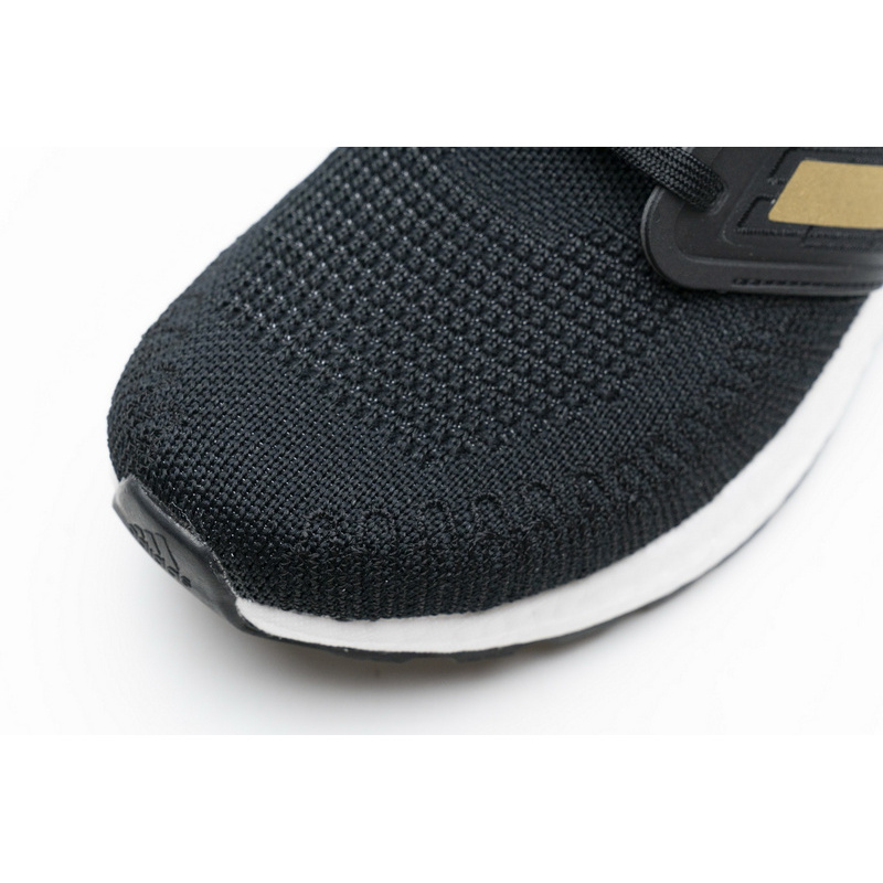 Adidas Ultra BOOST 20 CONSORTIUM Black Gold Metallic Real Boost