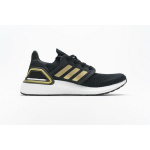 Adidas Ultra BOOST 20 CONSORTIUM Black Gold Metallic Real Boost