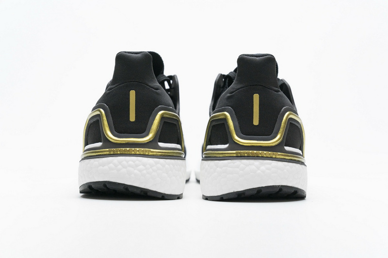 Adidas Ultra BOOST 20 CONSORTIUM Black Gold Metallic Real Boost