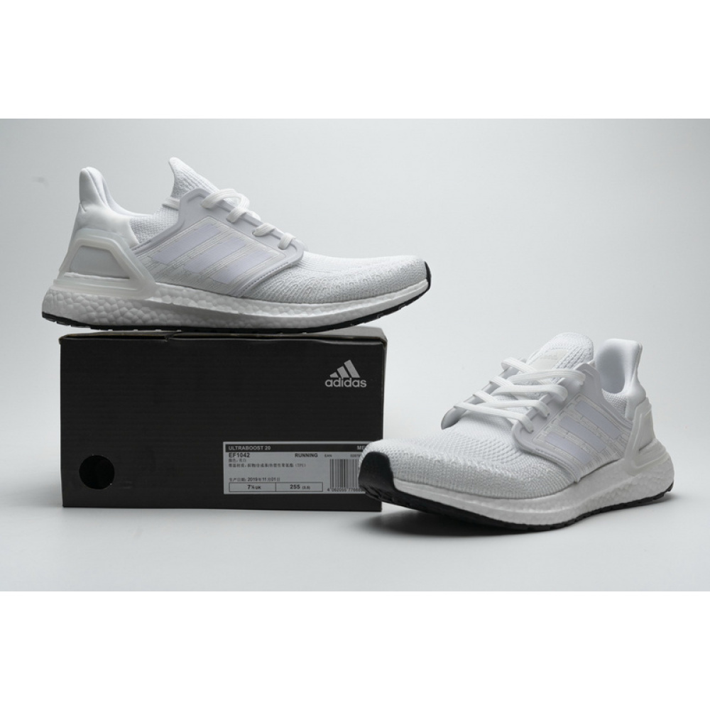 Adidas Ultra BOOST 20 CONSORTIUM White Real Boost