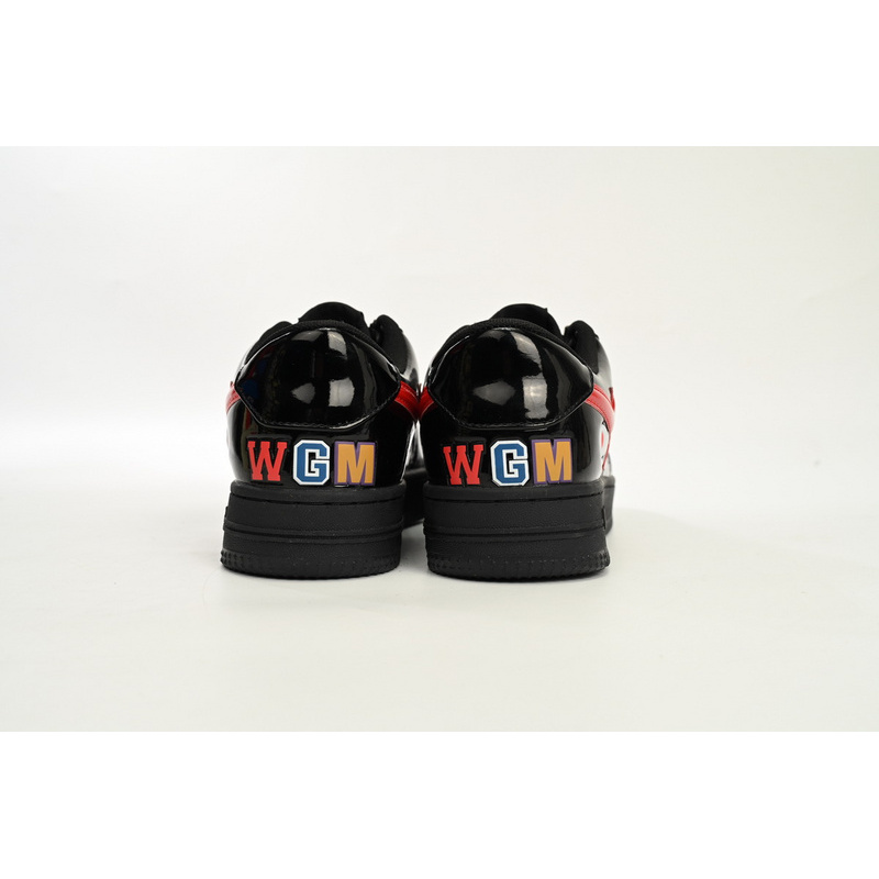 BP A Bathing Ape Bape Sta Low Black Shark