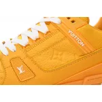Louis Vuitton Trainer All Yellow Embossing