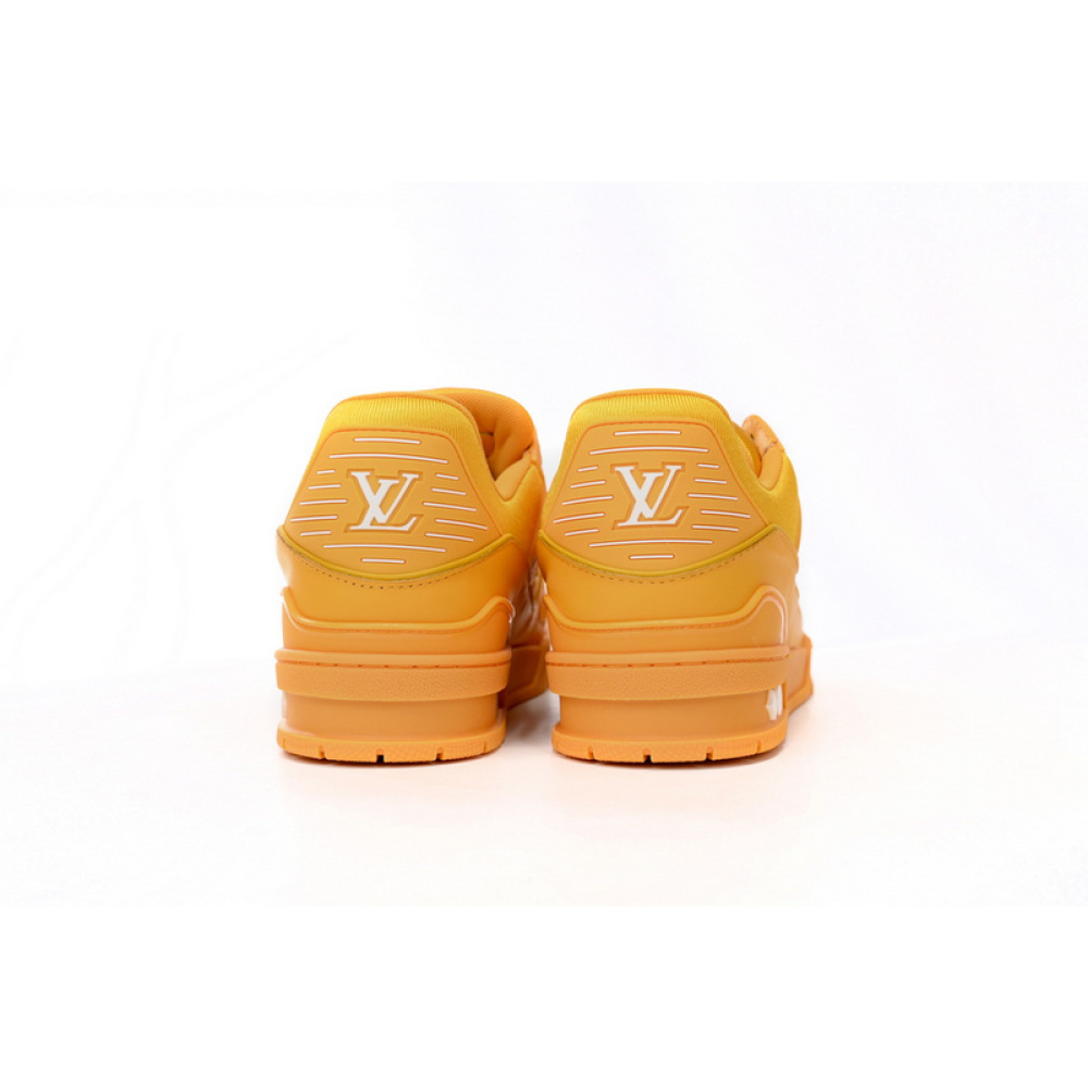 Louis Vuitton Trainer All Yellow Embossing
