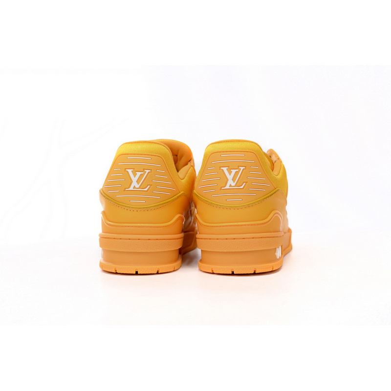 Louis Vuitton Trainer All Yellow Embossing