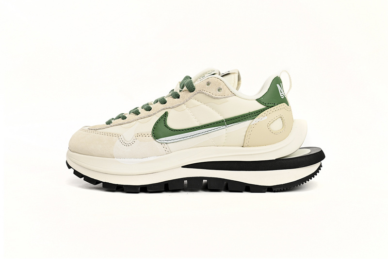 Sacai x Nike VaporWaffle Sesame and Beige Green