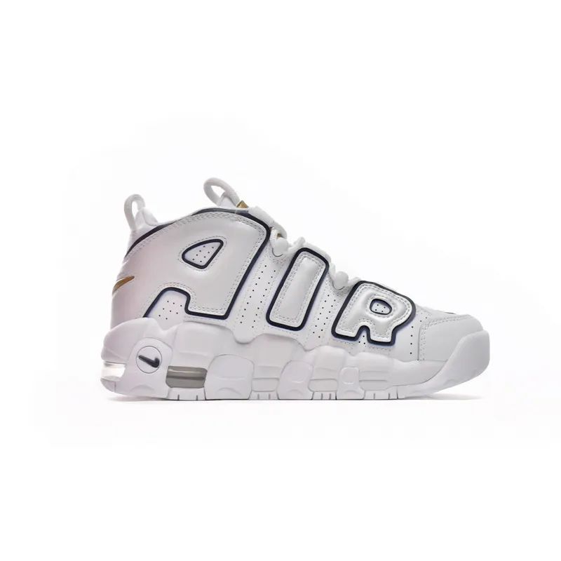 Nike Air More Uptempo White GoldenTongue