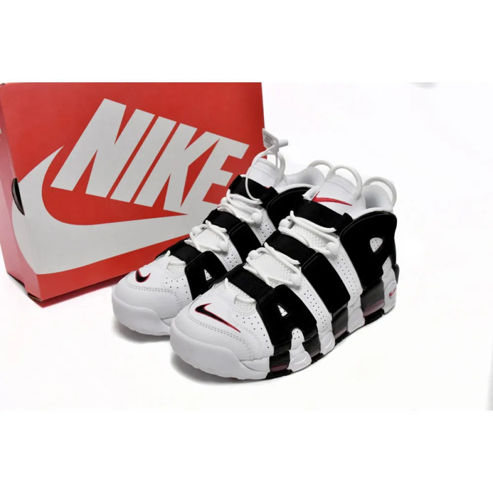 Nike Air More Uptempo Black and White Panda