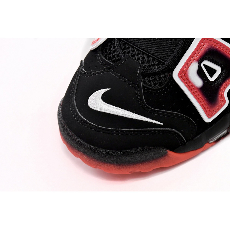 Nike Air More Uptempo Black And Red