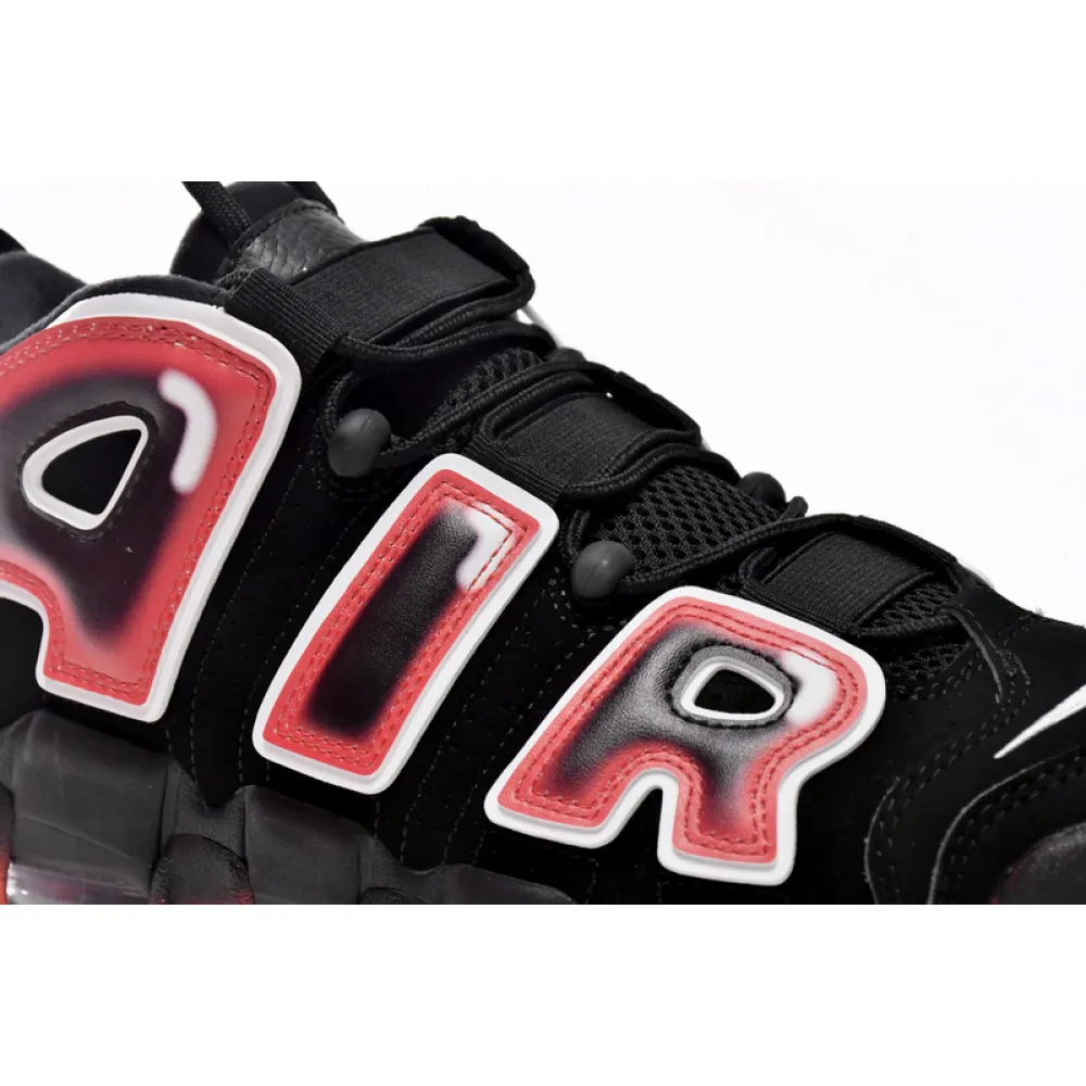 Nike Air More Uptempo Black And Red