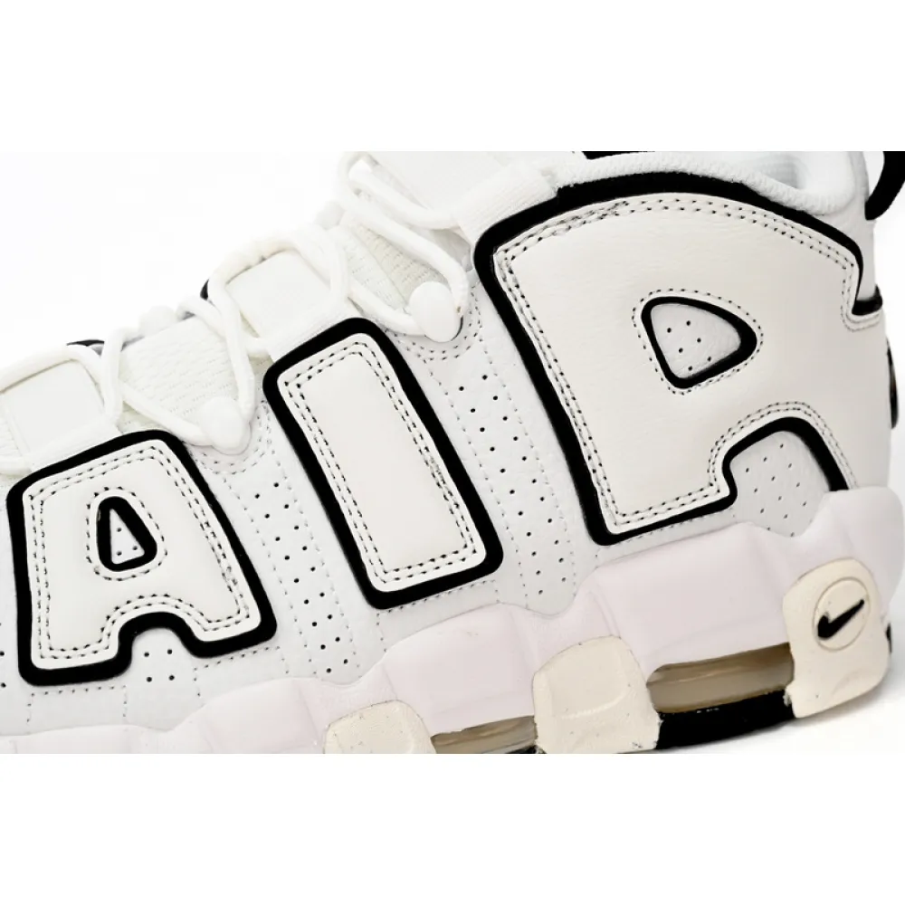 Nike Air More Uptempo White And Black Edges