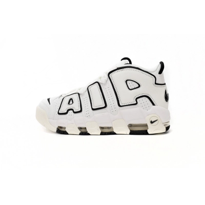Nike Air More Uptempo White And Black Edges
