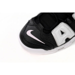 Nike Air More Uptempo Black And White Green Tick