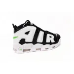 Nike Air More Uptempo Black And White Green Tick
