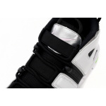 Nike Air More Uptempo Black And White Green Tick