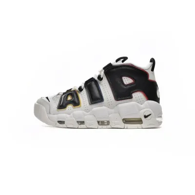 Nike Air More Uptempo White And Black 01