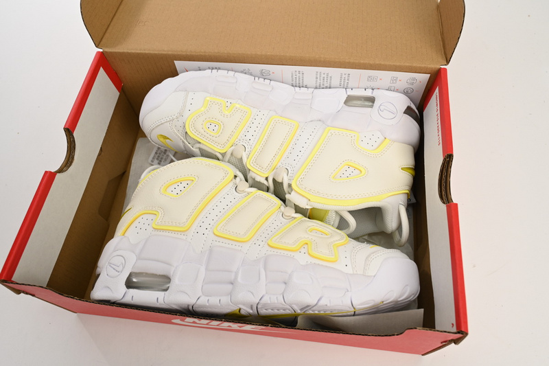 Nike Air More Uptempo Gray-black White Yellow