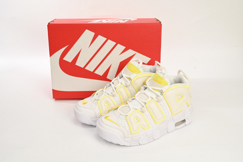 Nike Air More Uptempo Gray-black White Yellow