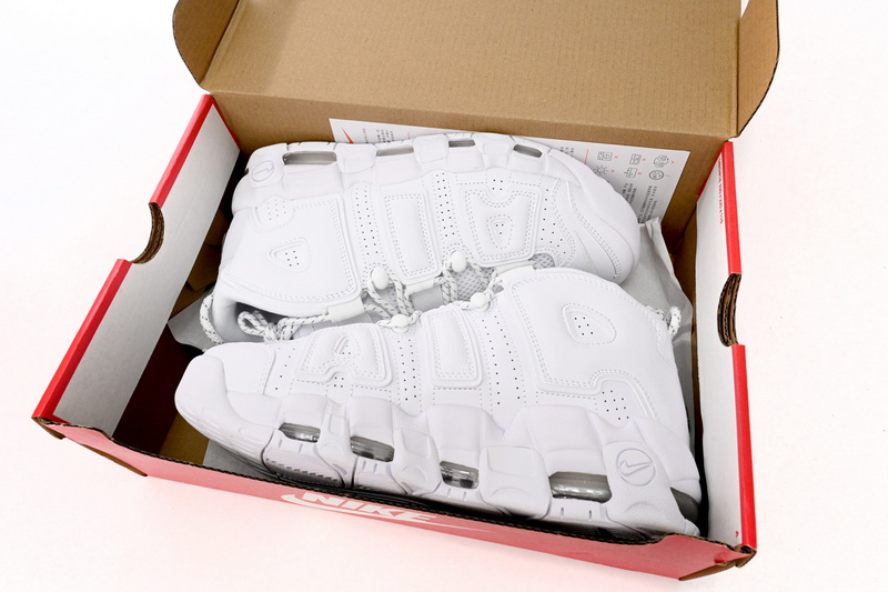 Nike Air More Uptempo All White