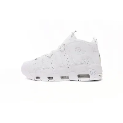 Nike Air More Uptempo All White 01
