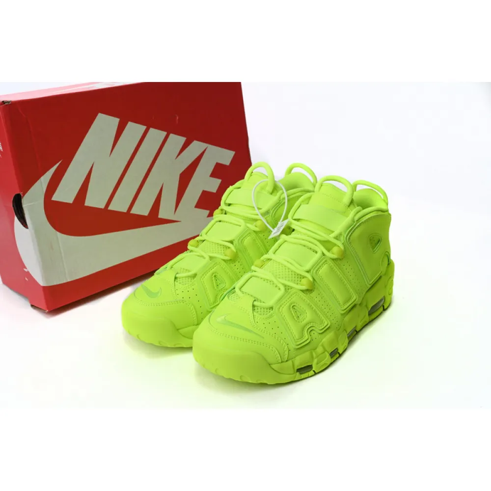Nike Air More Uptempo Fluorescent Green