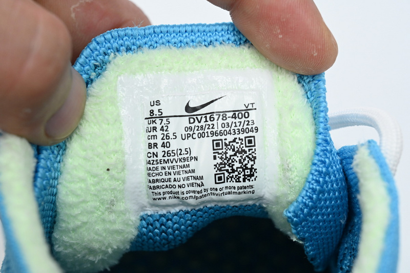 Nike AIR VAPORMAX 2023 FK Blue Yellow