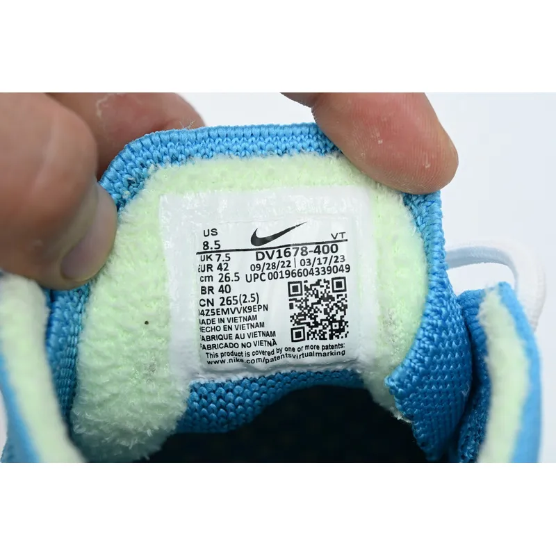 Nike AIR VAPORMAX 2023 FK Blue Yellow