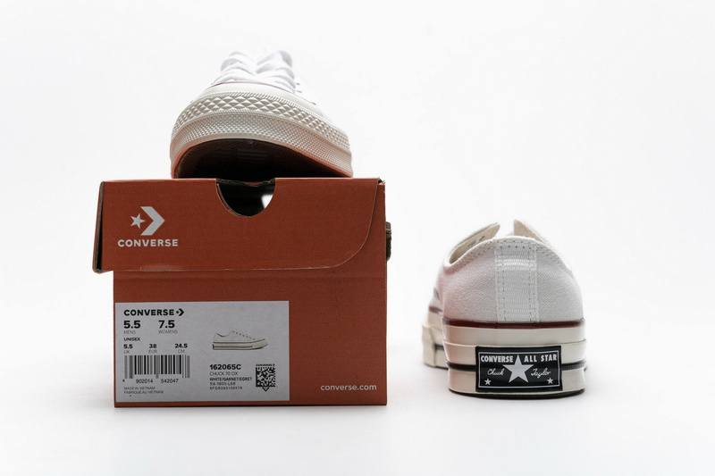 Converse Chuck 70 OX White Garnet Egret