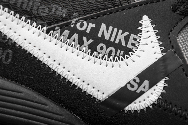 Off-White x Nike Air Max 90 All Black