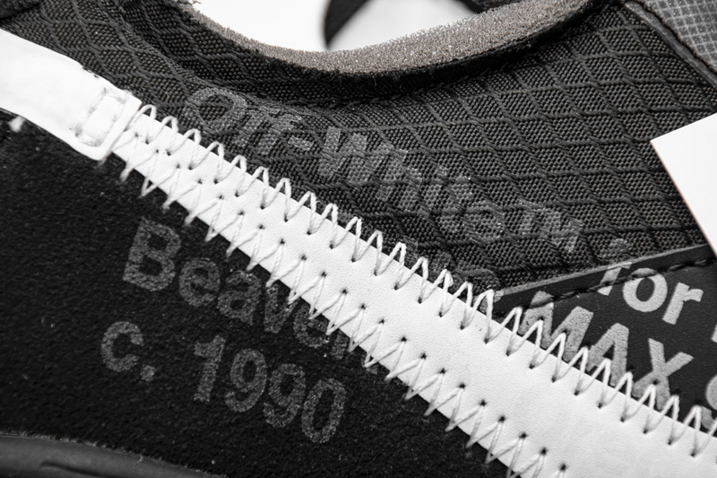 Off-White x Nike Air Max 90 All Black