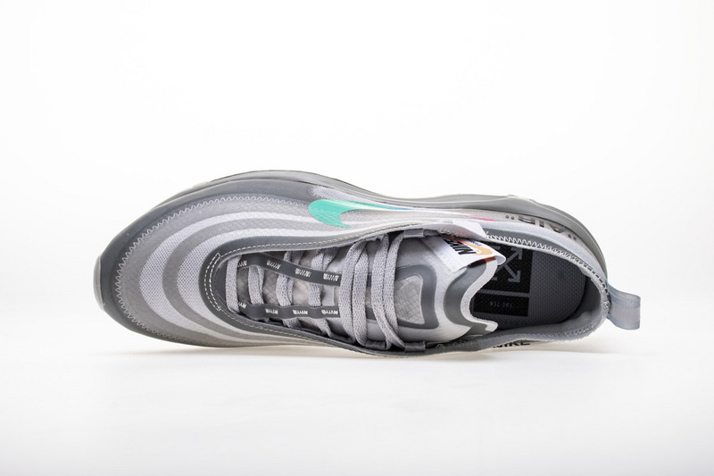 OFF WHITE X Nike Air Max 97 “Wolf Grey Menta”