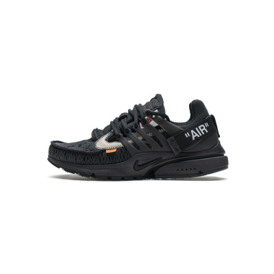 OFF-WHITE x Nike Air Presto Black 01