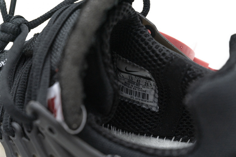 OFF-WHITE x Nike Air Presto Black