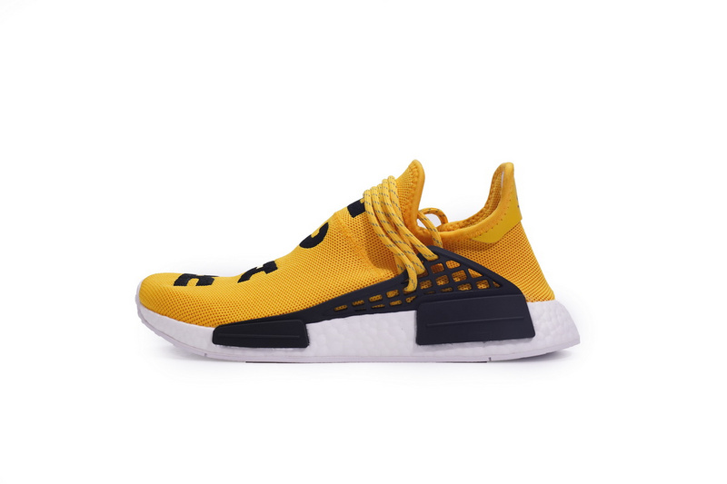 Pharrell Williams x Adidas NMD Human Race “Yellow” Real Boost 