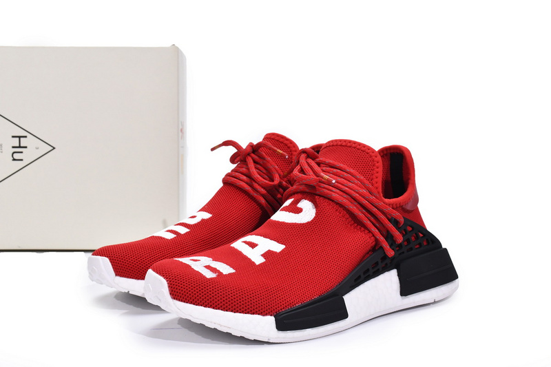 Pharrell Williams x Adidas NMD Human Race “Red” Real Boost