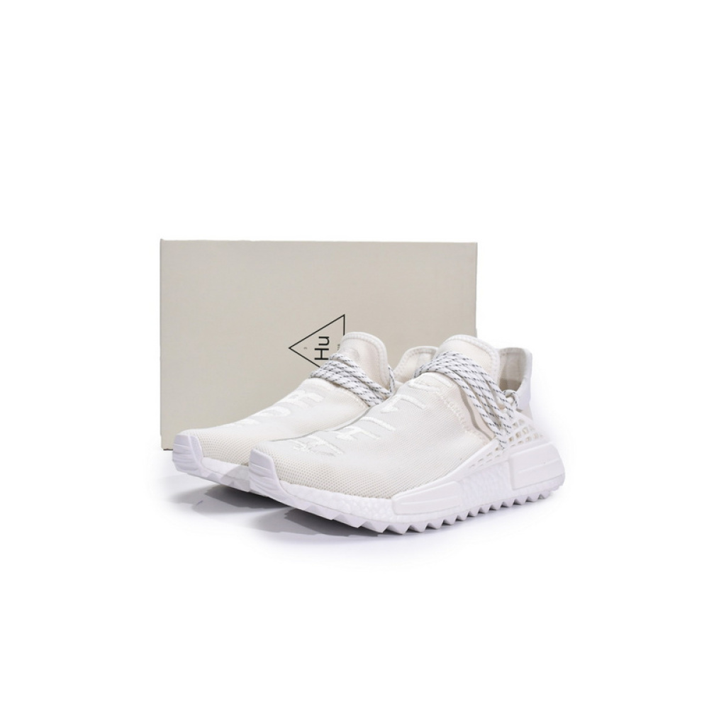 Pharrell Williams x Adidas Originals NMD Human Race Trail Blank Canvas