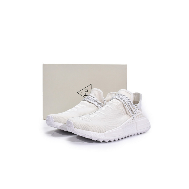 Pharrell Williams x Adidas Originals NMD Human Race Trail Blank Canvas