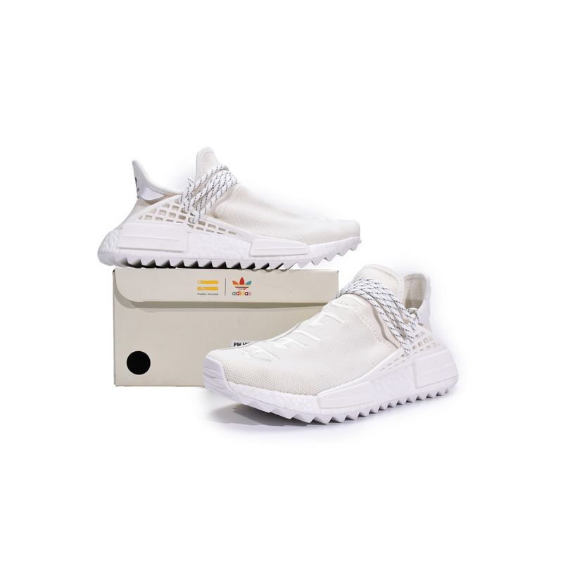 Pharrell Williams x Adidas Originals NMD Human Race Trail Blank Canvas