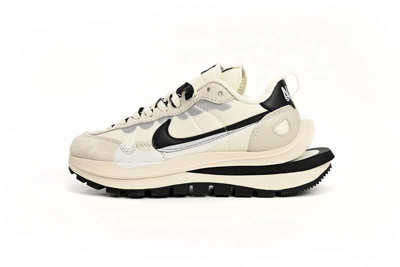 Sacai x Nike VaporWaffle Sesame and Beige Black