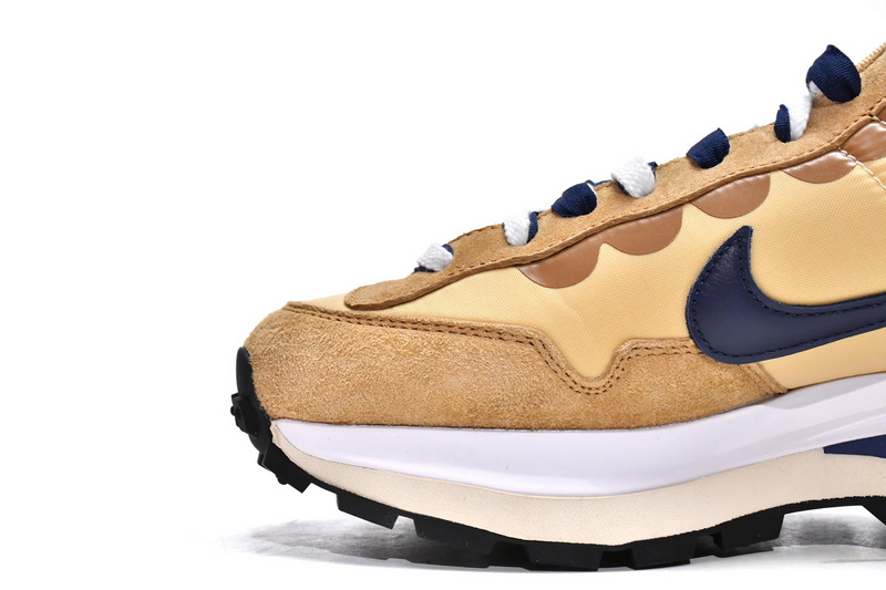 PB Sacai x Nike VaporWaffle Sesame and Blue Void