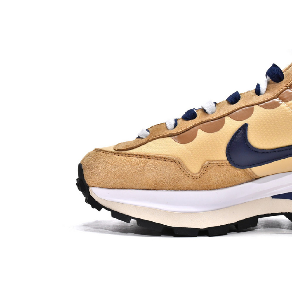 PB Sacai x Nike VaporWaffle Sesame and Blue Void