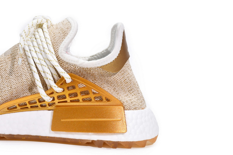 Pharrell x Adidas Originals NMD HU China Exclusive Happy Gold