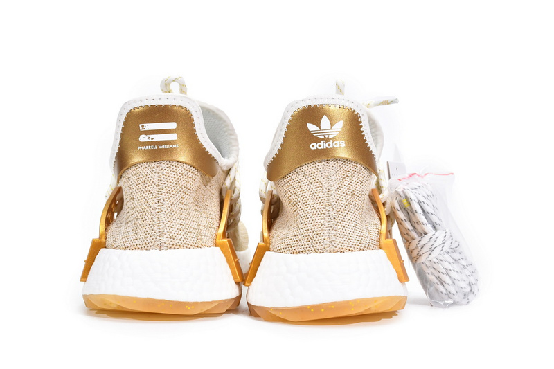 Pharrell x Adidas Originals NMD HU China Exclusive Happy Gold